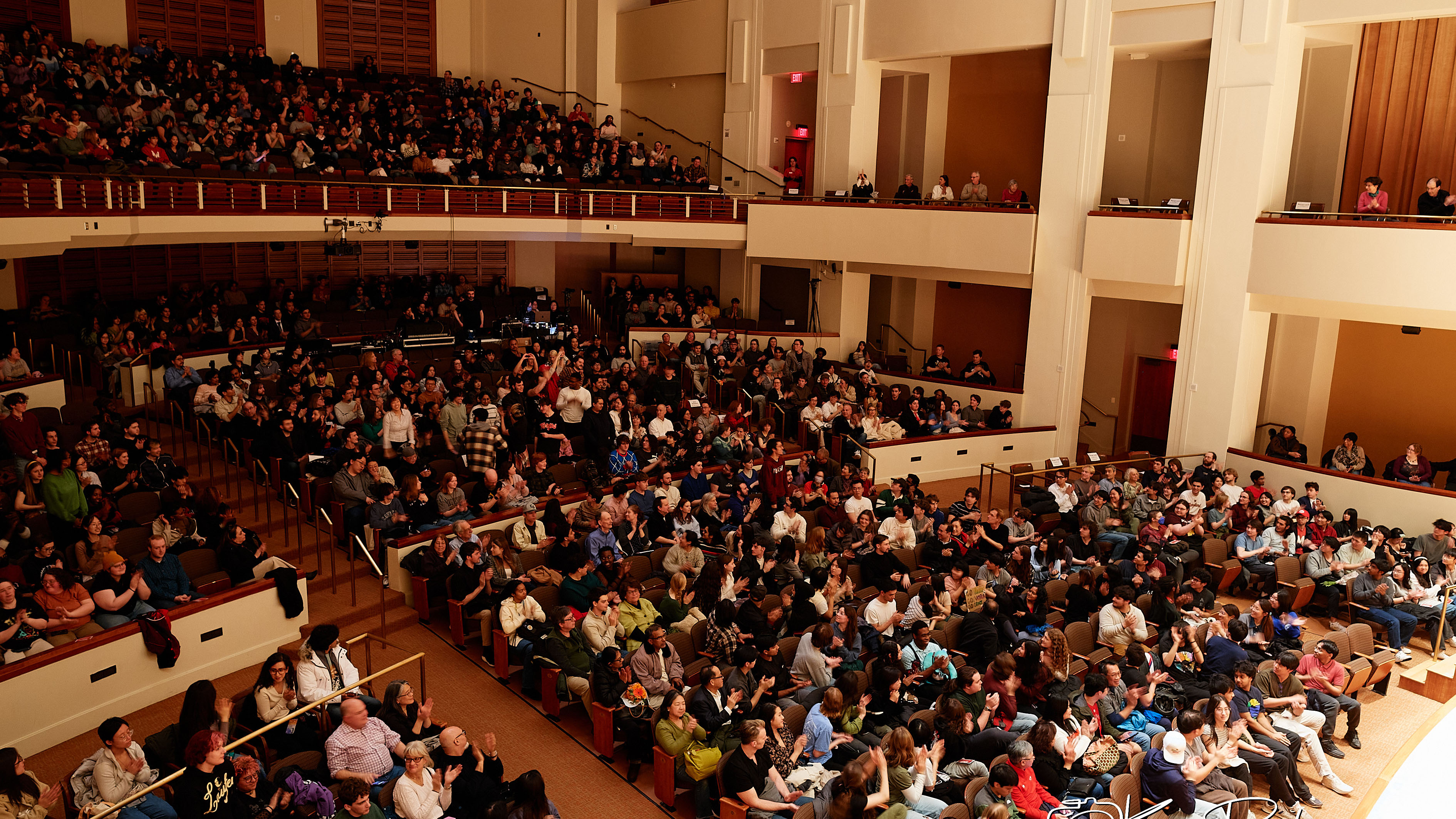Audience at a performance.