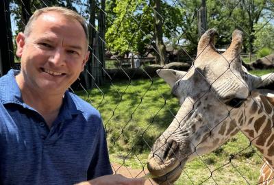 David Powell. Photo courtesy of St. Louis Zoo.