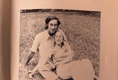 UMD alums Marc Slatkoff and Carel Hoffeditz in the 1970s.