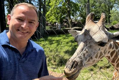 David Powell. Photo courtesy of St. Louis Zoo.