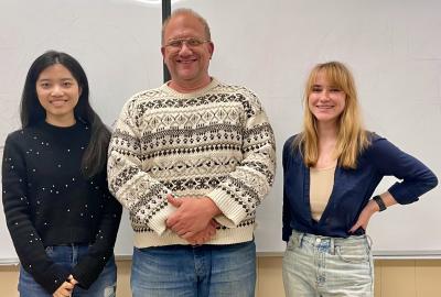 Qianru Liao, Bill Fagan and Marron McConnell