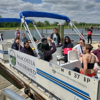 Anacostia watershed class trip